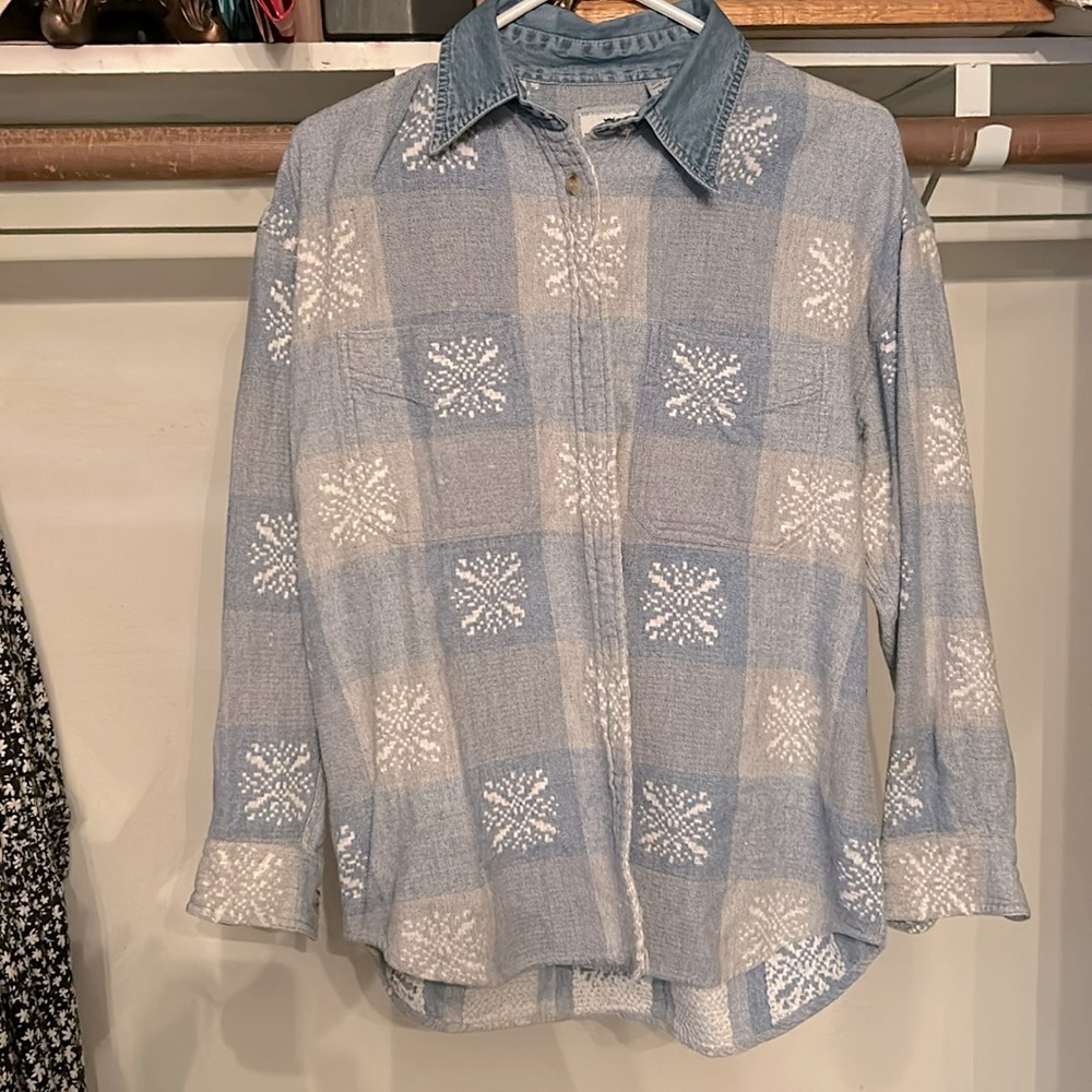 Vintage denim button up